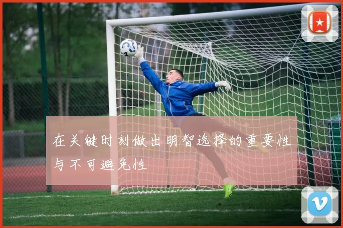 在关键时刻做出明智选择的重要性与不可避免性