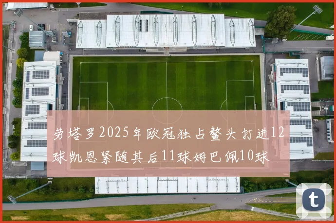 劳塔罗2025年欧冠独占鳌头打进12球凯恩紧随其后11球姆巴佩10球